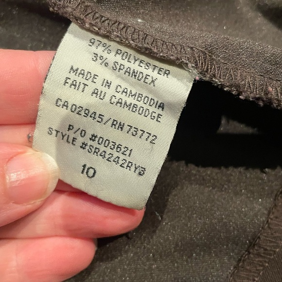 Tradition Brown Jacket Size 10 Zipper & Button Detail - Picture 5 of 8